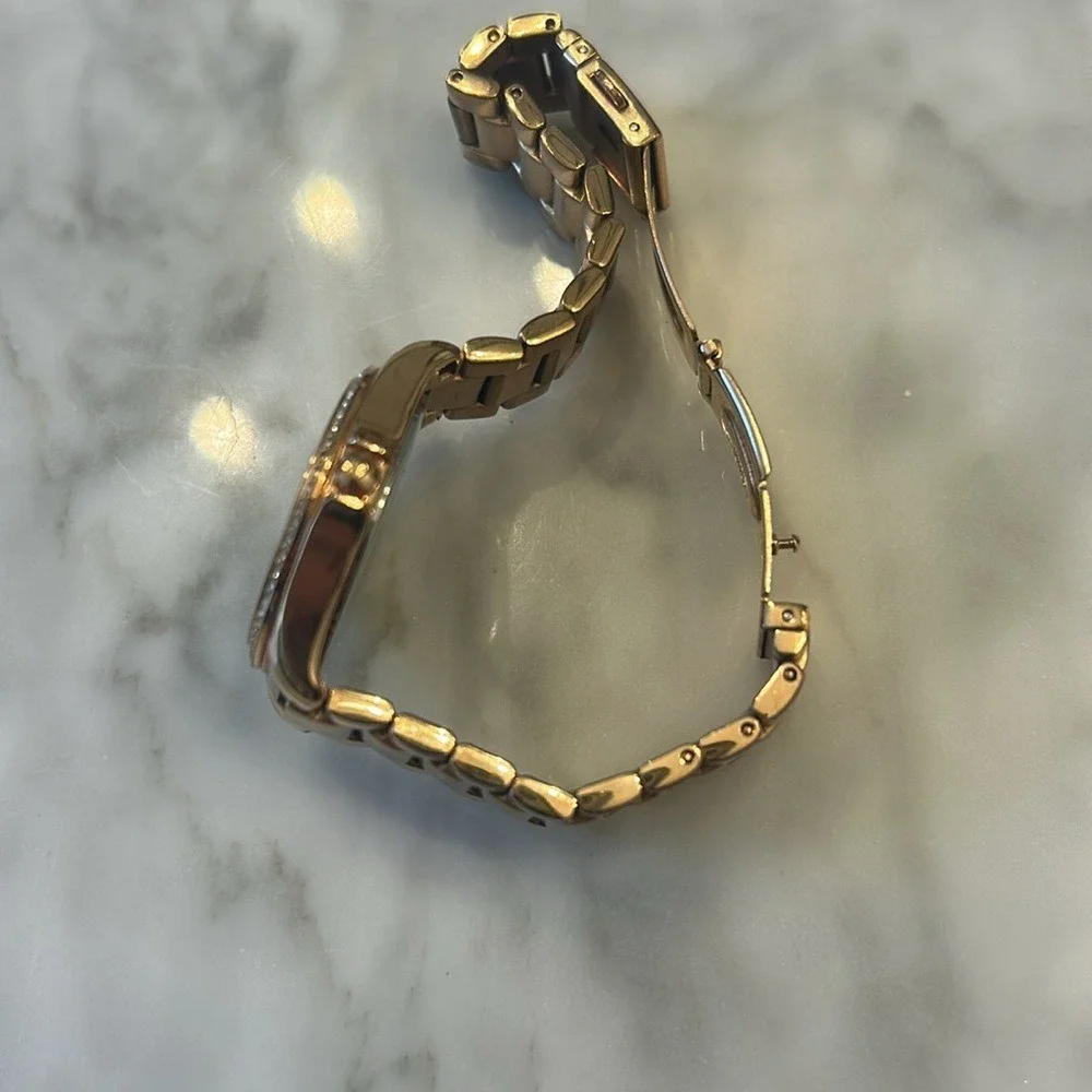 COACH‎ Women's Modern Sport Rose Gold-Tone Stainless Steel Bracelet Watch